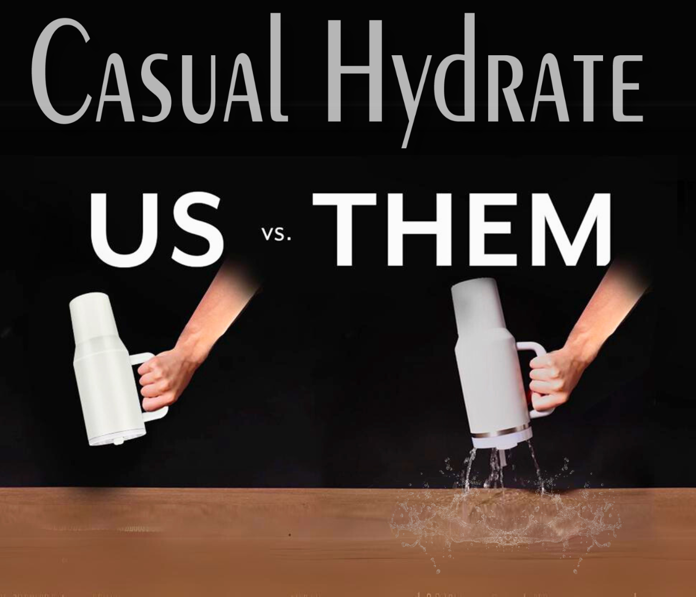 Casual Hydrate® - 1200ml Stainless Steel Hot & Cold Tumbler with Handle, 100% Leak‑Proof Flip Straw - Image 6